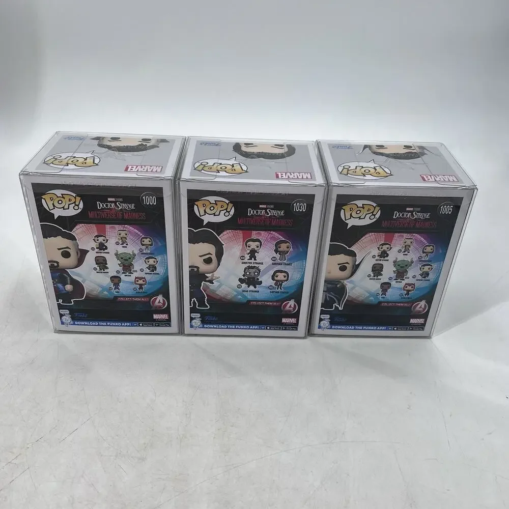 Funko Pop! Bobble Head Figures Doctor Strange #1000 Supreme #1005 Sinister #1030